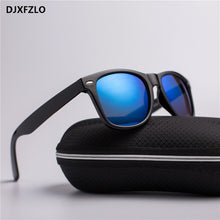 Load image into Gallery viewer, DJXFZLO unisex reflective vintage sunglasses men brand rivets designer sunglasses ladies sun glasses Oculos de sol