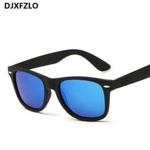 Load image into Gallery viewer, DJXFZLO unisex reflective vintage sunglasses men brand rivets designer sunglasses ladies sun glasses Oculos de sol