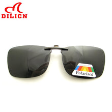 Carica l&#39;immagine nel visualizzatore di Gallery, DL024 Unisex Square Driving Polarized Sunglasses Women Men Oversized Ultra Light Metal Frame Clip On Sun Glasses uv400