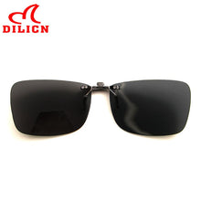Carica l&#39;immagine nel visualizzatore di Gallery, DL024 Unisex Square Driving Polarized Sunglasses Women Men Oversized Ultra Light Metal Frame Clip On Sun Glasses uv400