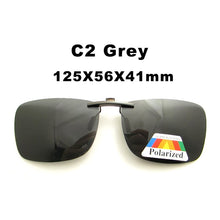 Carica l&#39;immagine nel visualizzatore di Gallery, DL024 Unisex Square Driving Polarized Sunglasses Women Men Oversized Ultra Light Metal Frame Clip On Sun Glasses uv400