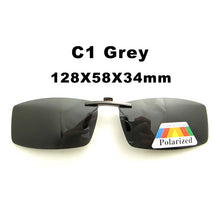 Carica l&#39;immagine nel visualizzatore di Gallery, DL024 Unisex Square Driving Polarized Sunglasses Women Men Oversized Ultra Light Metal Frame Clip On Sun Glasses uv400