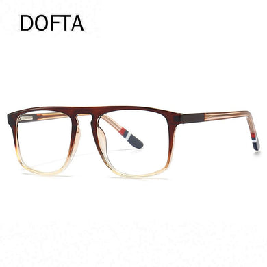 DOFTA TR 90 Acetate Glasses Frame Men Vintage Retro Rectangle Prescription Eyeglasses Women Optical Spectacle Eyewear 5561