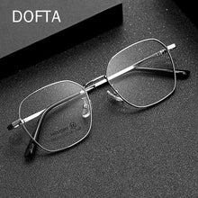 Load image into Gallery viewer, DOFTA Titanium Glasses Frame Women Men Square Eyewear Male Optical Myopia Prescription Eyeglasses Frames Korean 5562