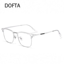 Load image into Gallery viewer, DOFTA Titanium Glasses Frames Men Vintage Retro Eyebrow Line Myopia Optical Prescription Eyeglass Women Korean Eyewear 6752