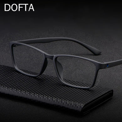 DOFTA Ultralight TR90 Glasses Frame Men Optical Myopia Eyeglasses Male Plastic Titanium Prescription Eye Glasses 5196A