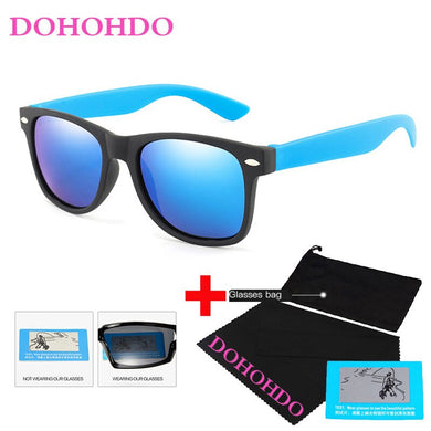 DOHOHDO 2023 Unisex Retro Sunglasses Men Polarized Women Brand Designer Square Sun Glasses Gafas De Sol Hombre UV400