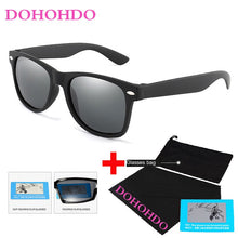 Load image into Gallery viewer, DOHOHDO 2023 Unisex Retro Sunglasses Men Polarized Women Brand Designer Square Sun Glasses Gafas De Sol Hombre UV400