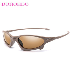 DOHOHDO Anti-Glare Polarized Sunglasses 2023 Brand Design Men's Driving Night Vision Sun Glasses For Men Lens Male Goggles UV400