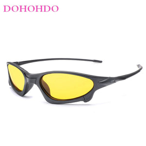 DOHOHDO Anti-Glare Polarized Sunglasses 2023 Brand Design Men's Driving Night Vision Sun Glasses For Men Lens Male Goggles UV400