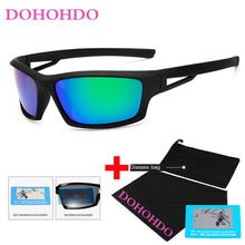 Carica l&#39;immagine nel visualizzatore di Gallery, DOHOHDO Men Polarized Sunglasses Outdoor Sports Sun Glasses Male 100% UV400 Polarised Driving Goggle Eyewears With Bag