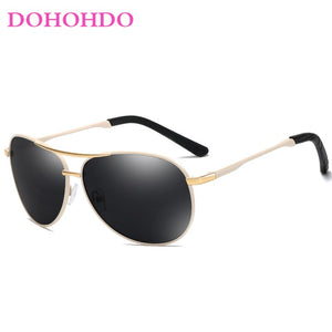 DOHOHDO  Men Polarized Sunglasses Women Brand Design Classic Pilot  Sun Glasses Male Driving Goggles Oculos