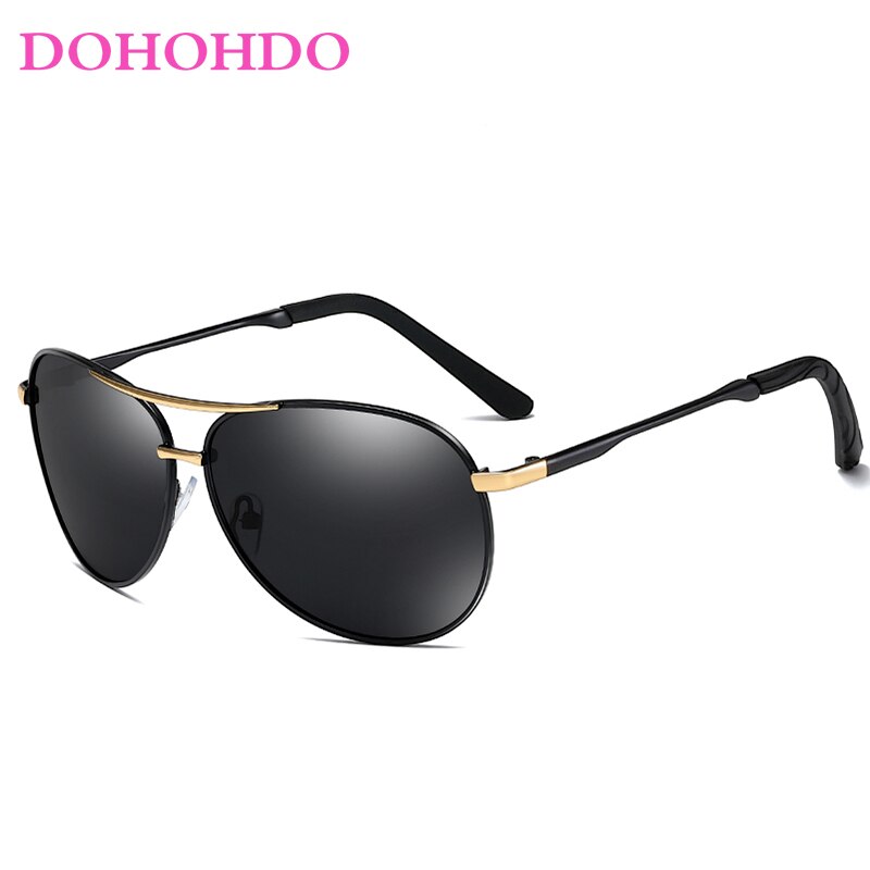 DOHOHDO  Men Polarized Sunglasses Women Brand Design Classic Pilot  Sun Glasses Male Driving Goggles Oculos