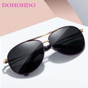 DOHOHDO  Men Polarized Sunglasses Women Brand Design Classic Pilot  Sun Glasses Male Driving Goggles Oculos