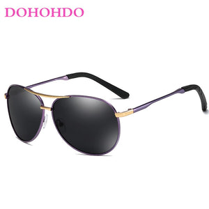 DOHOHDO  Men Polarized Sunglasses Women Brand Design Classic Pilot  Sun Glasses Male Driving Goggles Oculos
