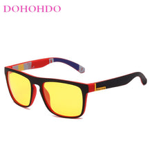 Load image into Gallery viewer, DOHOHDO Men Classic Polarized Sunglasses Square Coating Driving Sun Glasses Male Sunglass Shades Eyewear Gafas De Sol UV400