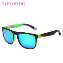 Load image into Gallery viewer, DOHOHDO Men Classic Polarized Sunglasses Square Coating Driving Sun Glasses Male Sunglass Shades Eyewear Gafas De Sol UV400