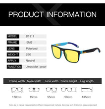 Load image into Gallery viewer, DOHOHDO Men Classic Polarized Sunglasses Square Coating Driving Sun Glasses Male Sunglass Shades Eyewear Gafas De Sol UV400