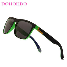 Load image into Gallery viewer, DOHOHDO Men Classic Polarized Sunglasses Square Coating Driving Sun Glasses Male Sunglass Shades Eyewear Gafas De Sol UV400