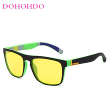 Load image into Gallery viewer, DOHOHDO Men Classic Polarized Sunglasses Square Coating Driving Sun Glasses Male Sunglass Shades Eyewear Gafas De Sol UV400