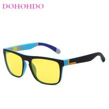 Load image into Gallery viewer, DOHOHDO Men Classic Polarized Sunglasses Square Coating Driving Sun Glasses Male Sunglass Shades Eyewear Gafas De Sol UV400