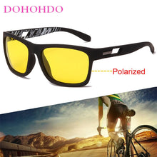 Load image into Gallery viewer, DOHOHDO Men Night Vision Polarized Sunglasses Male Men Classic Outdoor Sports Square Goggle For Fishing Driving Eyewear UV400