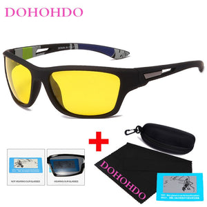 DOHOHDO Men Polarized Sunglasses Driving Shades Women  Brand Designer Sun Glasses Sports Goggles Anti Glare Eyewear Oculos