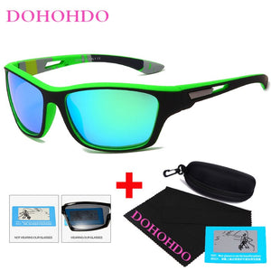 DOHOHDO Men Polarized Sunglasses Driving Shades Women  Brand Designer Sun Glasses Sports Goggles Anti Glare Eyewear Oculos