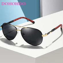Load image into Gallery viewer, DOHOHDO Men&#39;s Aluminum Magnesium Pilot Sunglasses Polarized Men Coating Mirror Glasses Oculos Male Eyewear Accessories For Me