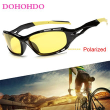 Carica l&#39;immagine nel visualizzatore di Gallery, DOHOHDO Men&#39;s Polarized Night Vision Sunglasses Driving Sun Glasses For Men Square Sport Brand  Mirror Shades Oculos UV400