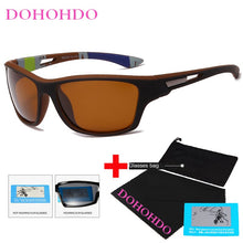 Load image into Gallery viewer, DOHOHDO Men&#39;s Polarized Sunglasses Brand Car Driving Anti-glare Night Vision Sunglasse Men&#39;s Black Sports Fishing Glasses UV400