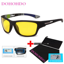 Load image into Gallery viewer, DOHOHDO Men&#39;s Polarized Sunglasses Brand Car Driving Anti-glare Night Vision Sunglasse Men&#39;s Black Sports Fishing Glasses UV400
