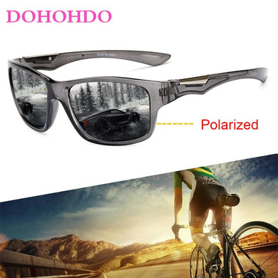 DOHOHDO Men's Polarized Sunglasses Driving Shades Male Sun Glasses For Men Retro  Women Brand Designer UV400 Gafas