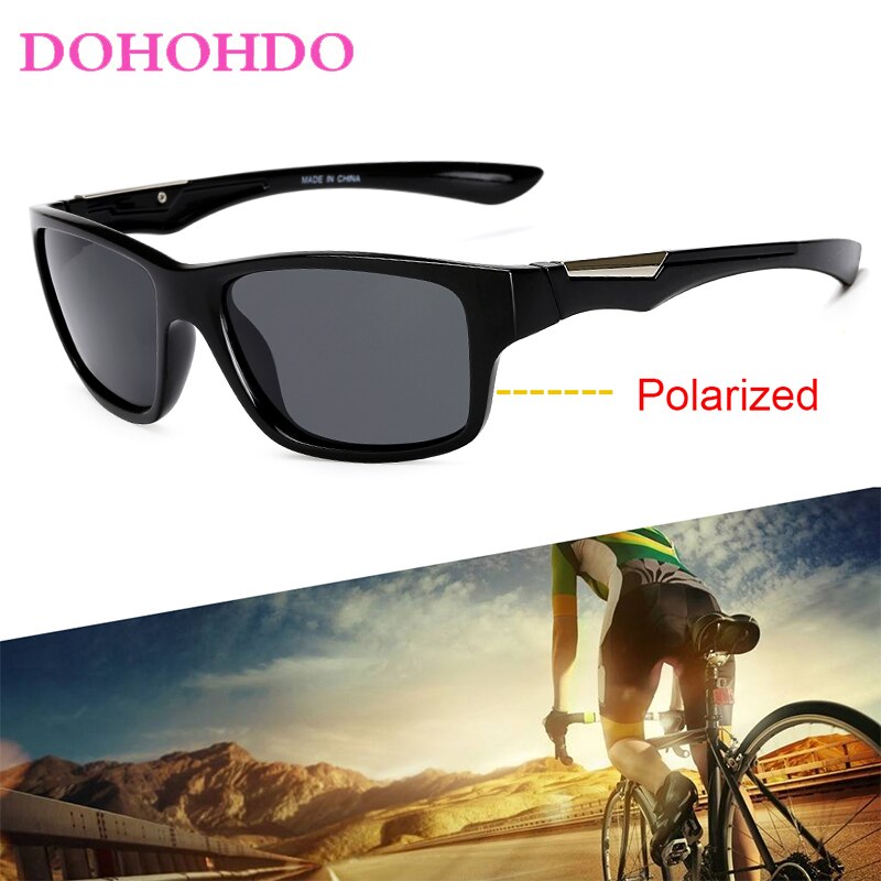 DOHOHDO Men's Polarized Sunglasses Driving Shades Male Sun Glasses For Men Retro  Women Brand Designer UV400 Gafas