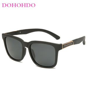 DOHOHDO 2023 TR90 Sport Sunglasses Men Polarized UV400 Coating Mirrored Driving Fishing Sun Glasses Oculos Eyewear