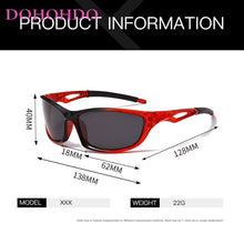 Load image into Gallery viewer, DOHOHDO Night Vision Polarized Sunglasses Men Mirror Square Sport Sun Glasses Driving Shades Male Retro Vintage Sunglasses UV400