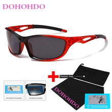 Load image into Gallery viewer, DOHOHDO Night Vision Polarized Sunglasses Men Mirror Square Sport Sun Glasses Driving Shades Male Retro Vintage Sunglasses UV400