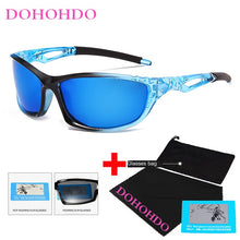 Load image into Gallery viewer, DOHOHDO Night Vision Polarized Sunglasses Men Mirror Square Sport Sun Glasses Driving Shades Male Retro Vintage Sunglasses UV400