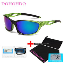 Load image into Gallery viewer, DOHOHDO Night Vision Polarized Sunglasses Men Mirror Square Sport Sun Glasses Driving Shades Male Retro Vintage Sunglasses UV400