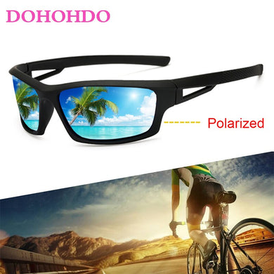 DOHOHDO Night Vision UV400 Polarised Driving Sun Glasses For Men Polarized Stylish Sunglasses Unisex Male Goggle Eyewears Gafas
