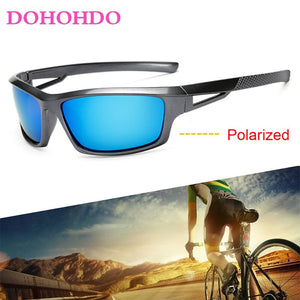DOHOHDO Visione notturna UV400 Occhiali da sole polarizzati da guida per uomo Occhiali da sole polarizzati alla moda Occhiali unisex maschili Occhiali Gafas 