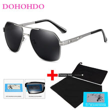 Load image into Gallery viewer, DOHOHDO Optical Brand Design Polarized Sunglasses Men Male Pilot Eyewear Sun Glasses Travel Fishing Oculos With Bag
