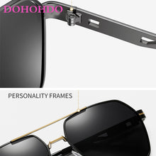 Load image into Gallery viewer, DOHOHDO Optical Brand Design Polarized Sunglasses Men Male Pilot Eyewear Sun Glasses Travel Fishing Oculos With Bag