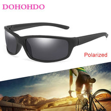 Carica l&#39;immagine nel visualizzatore di Gallery, DOHOHDO Oval Polarized Sunglasses Men Mirror Lens Sport Sun Glasses For Driving Women Brand Design Goggles Gafas De Sol UV400