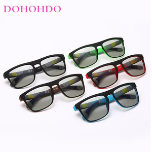 DOHOHDO Photochromic Sunglasses Men 2023 Classic  Polarized Brand Designer Men Sunglasses Retro Gafas De Sol