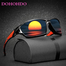 Load image into Gallery viewer, DOHOHDO Polarized Sunglasses Men Glasses  Brand Design Driving Coating Black Frame Fishing Driving Eyewear Male Sun Glasses