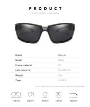 Load image into Gallery viewer, DOHOHDO Polarized Sunglasses Men's Vintage Driving Shades Male Sun Glasses  Driving Travel Fishing Classic Sun Glasses