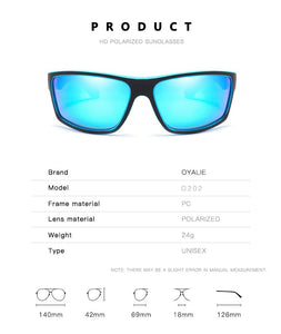 DOHOHDO Polarized Sunglasses Classic Men's Driving Shades Outdoor Sports  Brand Designer Women Oculos De Sol UV400