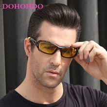 Carica l&#39;immagine nel visualizzatore di Gallery, DOHOHDO Occhiali da sole Uomo Visione notturna Occhiali da sole polarizzati Occhiali da donna da uomo Occhiali da sole Gafas de sol Con scatola UV400 
