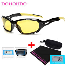 Carica l&#39;immagine nel visualizzatore di Gallery, DOHOHDO Occhiali da sole Uomo Visione notturna Occhiali da sole polarizzati Occhiali da donna da uomo Occhiali da sole Gafas de sol Con scatola UV400 